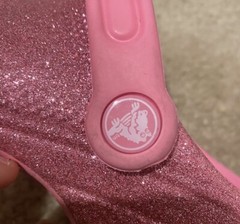 Crocs Kids Classic Glitter Clog Pink Lemonade 206993-669 US Kid’s J2 EUR 34-35