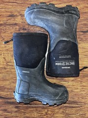 Kids Black Dryshod Arctic Storm Extreme Cold Conditions Winter Boots Size 10