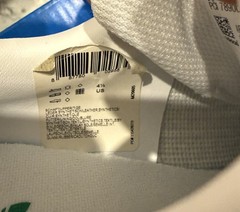 adidas Stan Smith J White Green Unisex Kids Sneakers US 4.5 Originals