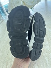 Balenciaga Kids Black Speed Sock Sneakers Size 9-9.5 Eur 25-26