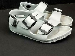 Birkenstock Kid’s Rio Essentials EVA Gray Sandals Size 26 EU 9.5 US