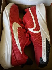 New Nike Star Runner 4 Red Running Shoes DX7615 600 Youth Kid Size 2Y