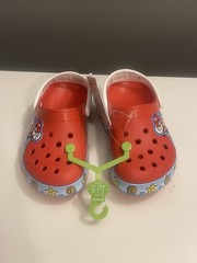 New Limited edition Super Mario Light-Up Crocs Kids Size 11c