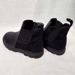 Native Kensington Treklite Boots Kids C13 Black Chelsea Slip On Lug Sole Rugged