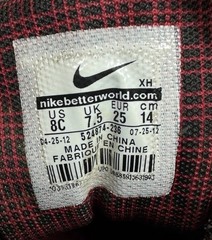 Nike ACG Boots 8 C – Woodside 2 High TD Black Tea Shoes Kids Toddler 524874-236