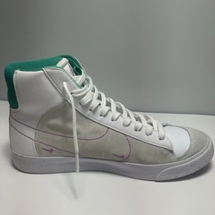 Nike Youth Blazer Mid 77 Dance White Green Pink Shoes Sz 7Y
