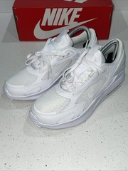 Nike Air Max Bolt Triple White GS CW1626 014 NEW