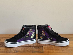 BRAND NEW! VANS Disney Nightmare Before Christmas SK8-Hi Shoes Kids Sz 11