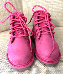 Timberland Premium Waterproof Boots | Toddler Kids Size 4 | Pink Nubuck