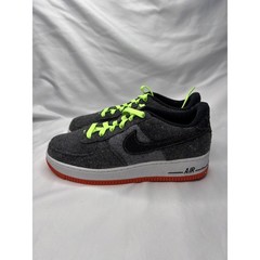 Nike Air Force 1 LV8 GS Felt Black Ghost Green Orange DZ5287-001 Kids Size 7Y