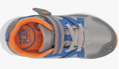 Stride Rite Boys M2P Journey 2 Sneaker, Grey Blue Orange Size 3 M US