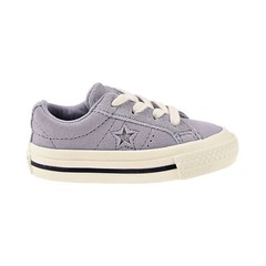Converse One Star Ox Toddler Shoes Provence Purple-Silver-Egret 762013C
