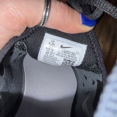 Air Max 270 Gs Black Thunder Size 6.5