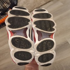 NIKE JORDAN Kid’s Pro Strong GS White/Black/Gym Red DC7911-101 Size 6Y Women 7.5