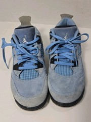 NIKE-AIR JORDAN-BQ7669-400-MID-UNIVERSITY BLUE-SUEDE-SHOES-YOUTH-SIZE 3Y