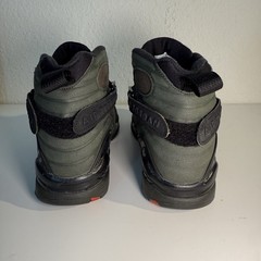 Air Jordan 8 Retro Sequoia Max Orange Black Grade School Size 4Y NO BOX!