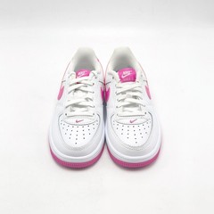 *New* Pre-School Nike Air Force 1 Low WHITE / LASER FUCHSIA (IF1673 102) 👍
