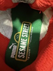 Puma Sesame Street ST Runner Elmo 4C Used Condition