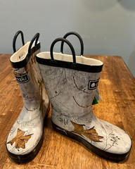 Kids Rubber BOOTS Rubber Pull-On Mud Snow All-weather RealTree Camo Size 13