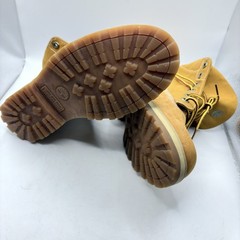 Timberland Courma Kid Roll Top Boot Ankle Wheat Nubuck Juniors Size 5.5