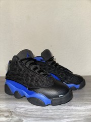 👟 Air Jordan 13 Retro Black Hyper Royal (PS) 💙 Size 10.5C – Kids Sneakers
