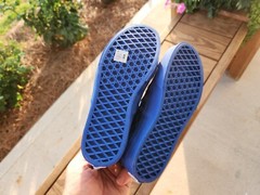 VANS AUTHENTIC MONO CHECK TRUE BLUE NIB!! KIDS 3