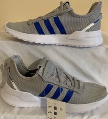 ADIDAS ORIGINALS U_PATH RUN C EE7438 GREY/BLUE WHITE GIRL’S/BOY’S SHOES SIZE 12