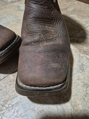 Durango Rebel Distressed USA Flag Western Cowboy Leather Boots Kids Size 3 M