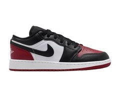 NEW Jordan 1 Low Bred Toe Chicago Black Red Retro RARE 553560-612 Size 5.5 – 7