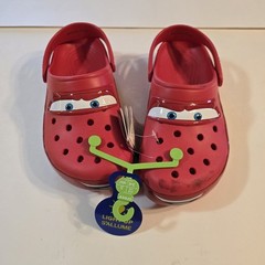 Cars Crocs Lightening Mcqueen Light Up
