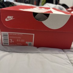 Little Kid’s Nike Dunk Low Phantom/Black-Safety Orange Size 3Y (DH9756 003)