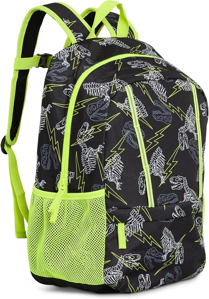 Unisex Kids Medium Classmate Lightweight Durable Elementary School Backpack, Bla