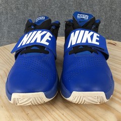 Nike Team Hustle D8 Basketball Sneakers Shoes Youth 6 Athletic Blue 881941-405