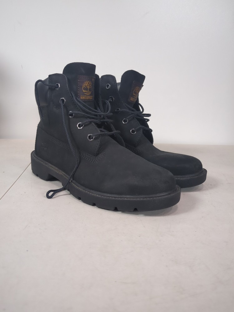 Timberland 6 inch Classic Waterproof Boot Juniors 10910 Black Size 5 Boys
