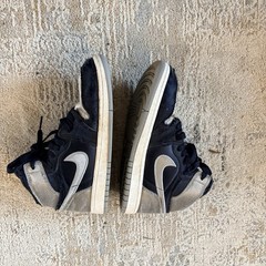 Nike Air Jordan 1 High OG Satin Shadow Shoes Youth 2Y Black Silver FD5304-010