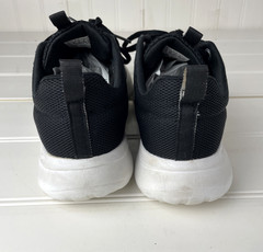 Adidas Cloudfoam Sneakers Black White Youth Size 5
