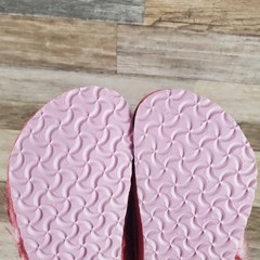 Birkenstock Kaprun Braid Clogs 9 Narrow Inuit Pink Wool Felt Slip On Slipper