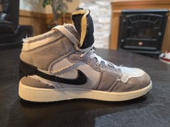 Size 7 Y- Jordan 1 SE Craft Mid Inside Out – Cement Grey