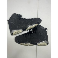 Jordan 6 Retro Chrome Black Metallic Silver DX2835-001 Kids 5Y Womens 6.5