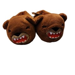 Brown Bear Slip On Slippers Toddler Small 5/6 Gatlin Cat & Jack NEW