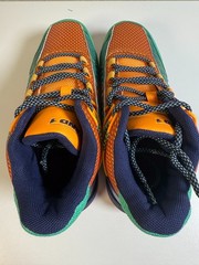 AND1 Explosive T Kids Size 6 Orange Tropical Floral Basketball Shoes AD9019BODE