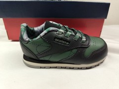 Reebok Harry Potter Slytherin Classic Leather Sneaker Shoes Unisex Youth Sz 6.5