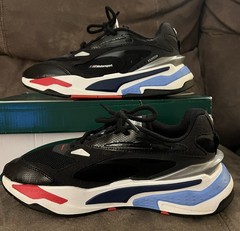 Puma BMW M Motorsport Rs-fast Sneakers Black Size 4.5 Child