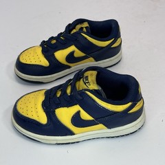 Nike Dunk Low TD „Michigan“ Size 9C Varsity Maize Navy CW1589-700
