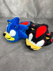 New Toddler Sonic the Hedgehog & Shadow 3D Slippers choice of 5/6 & 7/8 size