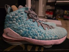 Nike LeBron 17 South Beach Size 7y