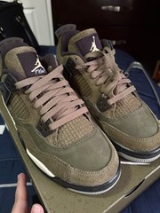 Jordan Air Jordan 4 Retro SE Craft GS Suede Green/Brown 5.5Y FB9928-200
