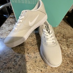 Nike SB Check CNVS (PS) Canvas Sneakers Light Bone/White Kids 3Y 905371-002