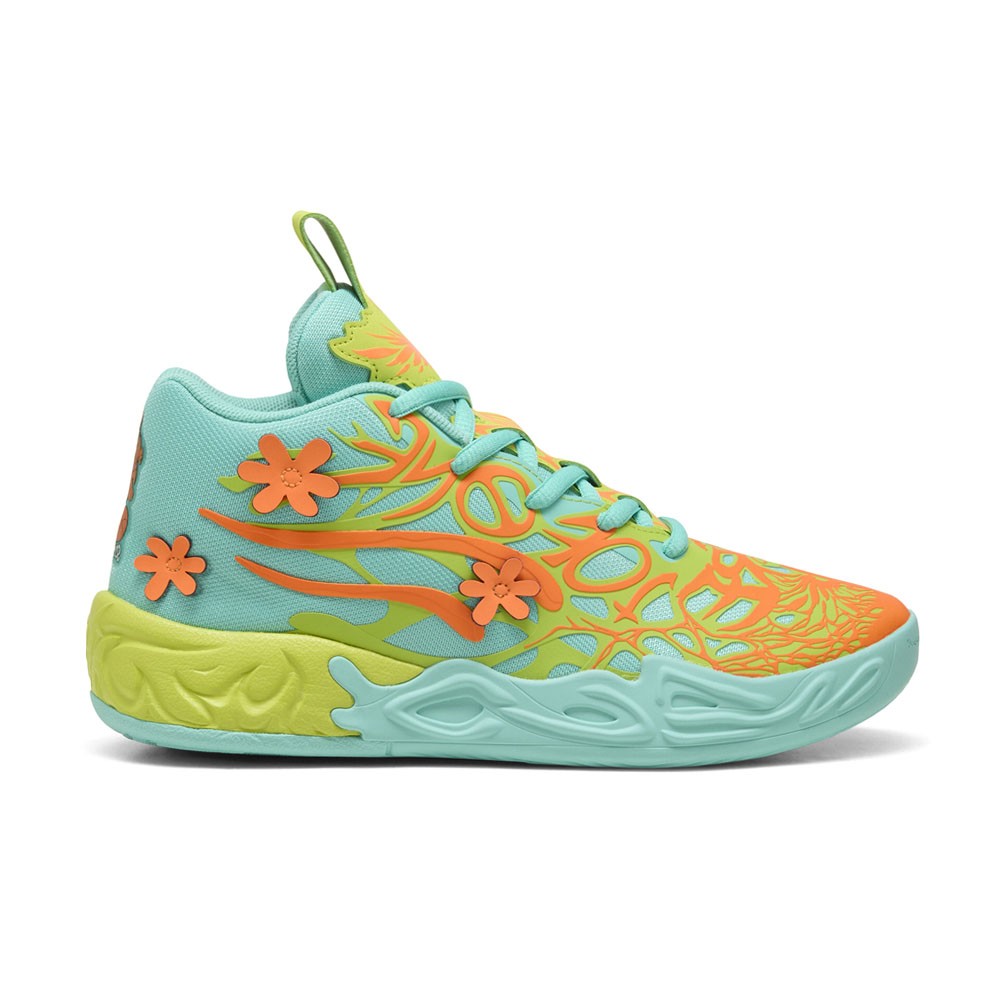 PUMA X Lamelo Ball Mb.04 Scooby Doo Basketball Toddler Boys Green Sneakers Ath