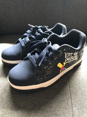 The Simpsons X HEELYS Bart Simpson Shoe Skates Navy Youth Size 5